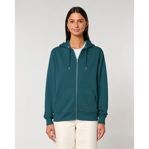 Felpa Con Cappuccio E Zip Unisex Iconic Cultivator 2.0 - personalizzabile con logo