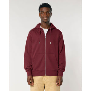 Felpa Con Cappuccio E Zip Unisex Iconic Cultivator 2.0 - personalizzabile con logo