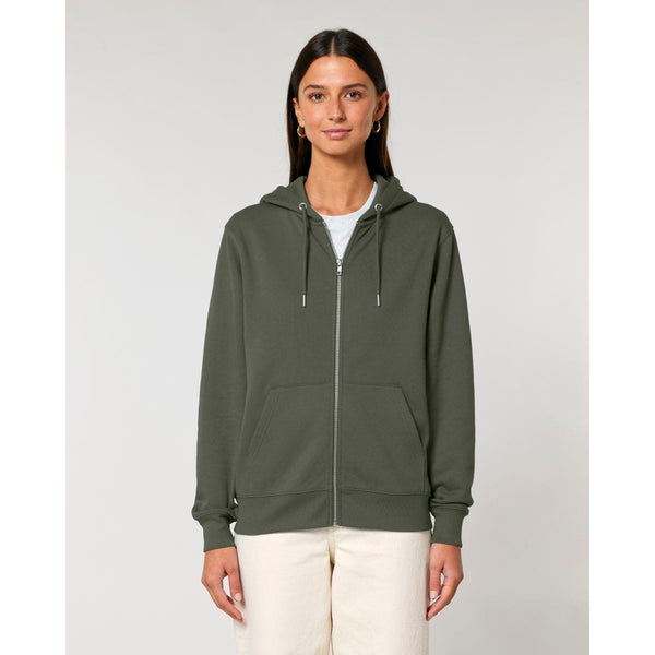 Felpa Con Cappuccio E Zip Unisex Iconic Cultivator 2.0 - personalizzabile con logo