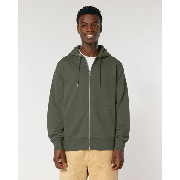 Felpa Con Cappuccio E Zip Unisex Iconic Cultivator 2.0 - personalizzabile con logo