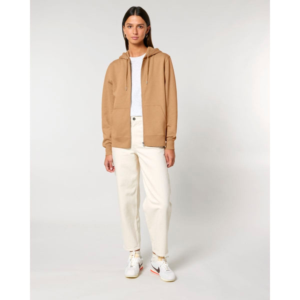 Felpa Con Cappuccio E Zip Unisex Iconic Cultivator 2.0 - personalizzabile con logo