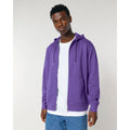 Felpa Con Cappuccio E Zip Unisex Iconic Cultivator 2.0 purple love / XS - personalizzabile con logo