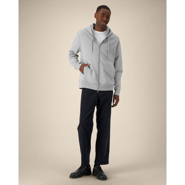 Felpa Con Cappuccio E Zip Unisex In Cotone Tencel™ Modal Astor grigio / XXS - personalizzabile con logo