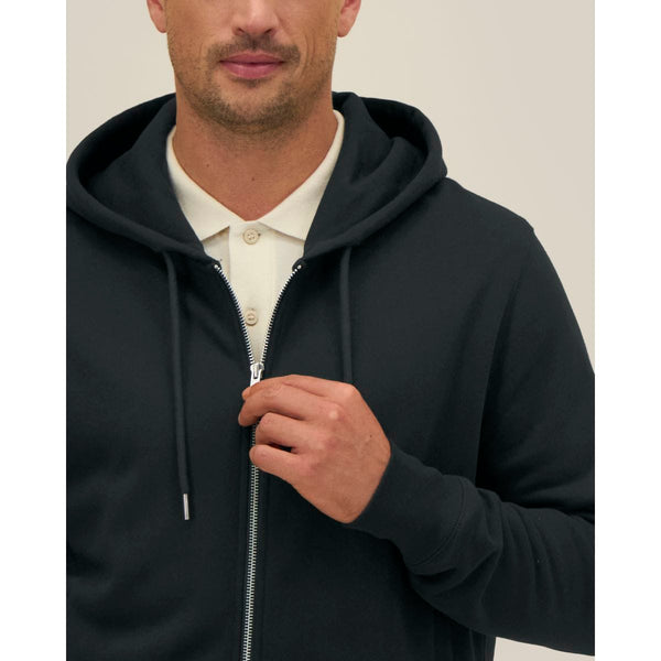 Felpa Con Cappuccio E Zip Unisex In Cotone Tencel™ Modal Astor - personalizzabile con logo