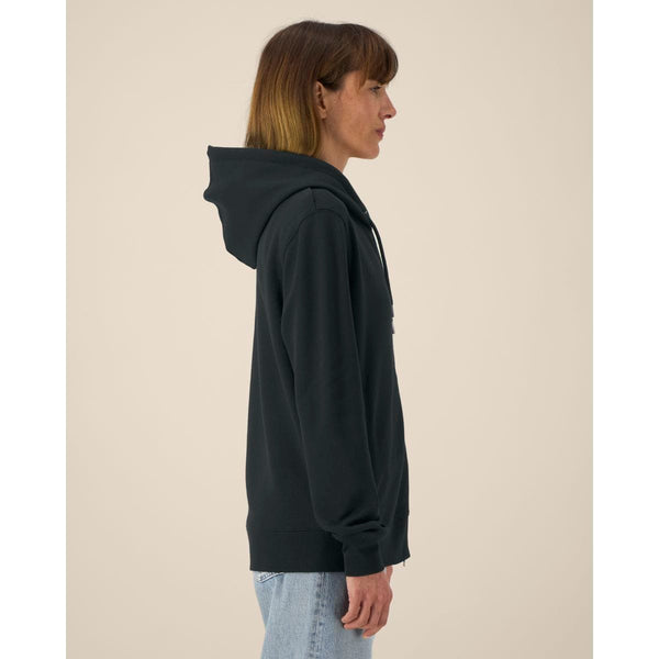 Felpa Con Cappuccio E Zip Unisex In Cotone Tencel™ Modal Astor - personalizzabile con logo