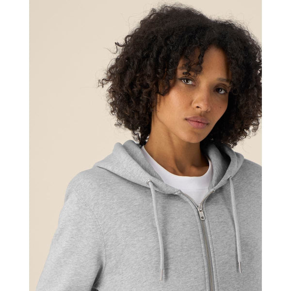 Felpa Con Cappuccio E Zip Unisex In Cotone Tencel™ Modal Astor - personalizzabile con logo