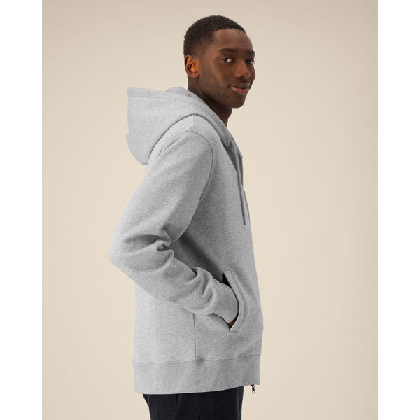 Felpa Con Cappuccio E Zip Unisex In Cotone Tencel™ Modal Astor - personalizzabile con logo