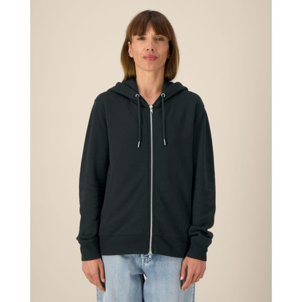 Felpa Con Cappuccio E Zip Unisex In Cotone Tencel™ Modal Astor - personalizzabile con logo