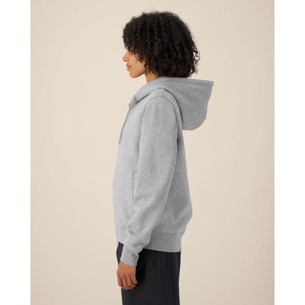Felpa Con Cappuccio E Zip Unisex In Cotone Tencel™ Modal Astor - personalizzabile con logo