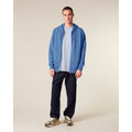 Felpa Con Cappuccio E Zip Unisex In French Terry Connector 2.0 blu / XXS - personalizzabile con logo