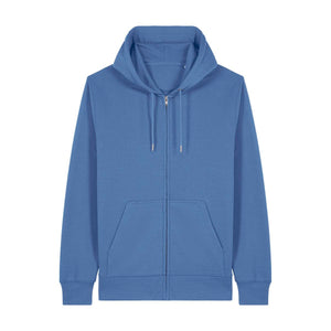 Felpa Con Cappuccio E Zip Unisex In French Terry Connector 2.0 - personalizzabile con logo