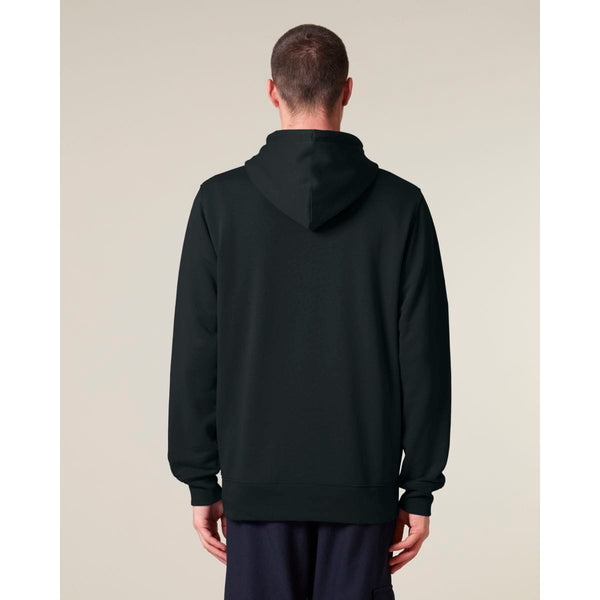 Felpa Con Cappuccio E Zip Unisex In French Terry Connector 2.0 - personalizzabile con logo