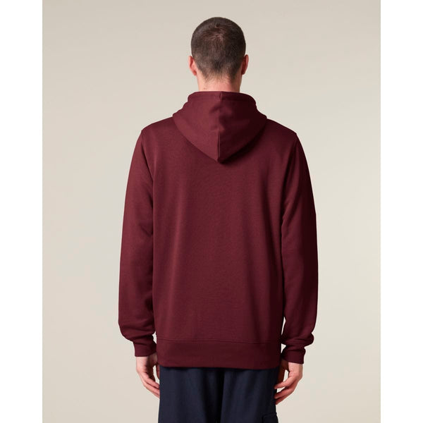 Felpa Con Cappuccio E Zip Unisex In French Terry Connector 2.0 - personalizzabile con logo