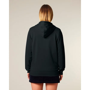 Felpa Con Cappuccio E Zip Unisex In French Terry Connector 2.0 - personalizzabile con logo