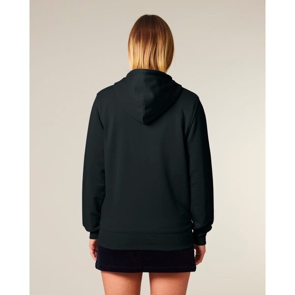 Felpa Con Cappuccio E Zip Unisex In French Terry Connector 2.0 - personalizzabile con logo
