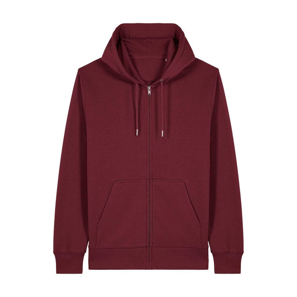 Felpa Con Cappuccio E Zip Unisex In French Terry Connector 2.0 - personalizzabile con logo