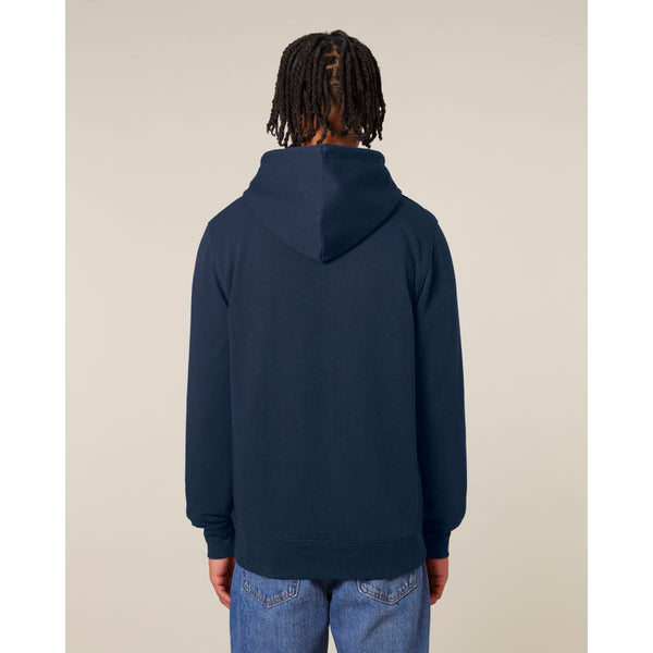 Felpa Con Cappuccio E Zip Unisex In French Terry Connector 2.0 - personalizzabile con logo