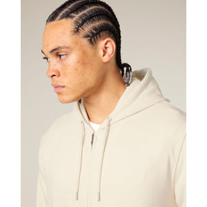 Felpa Con Cappuccio E Zip Unisex In French Terry Connector 2.0 - personalizzabile con logo