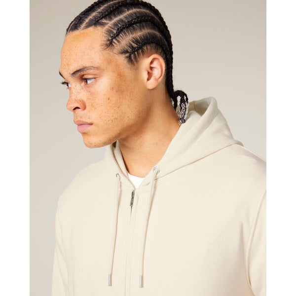 Felpa Con Cappuccio E Zip Unisex In French Terry Connector 2.0 - personalizzabile con logo