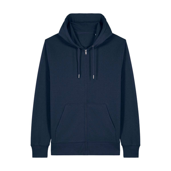Felpa Con Cappuccio E Zip Unisex In French Terry Connector 2.0 - personalizzabile con logo