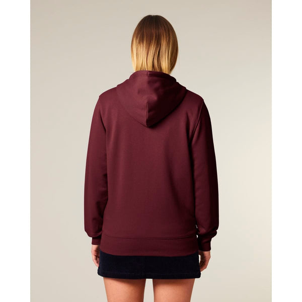 Felpa Con Cappuccio E Zip Unisex In French Terry Connector 2.0 - personalizzabile con logo