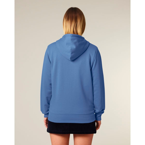 Felpa Con Cappuccio E Zip Unisex In French Terry Connector 2.0 - personalizzabile con logo