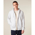 Felpa Con Cappuccio E Zip Unisex Mixer bianco / XXS - personalizzabile con logo