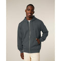 Felpa Con Cappuccio E Zip Unisex Mixer grigio scuro / XXS - personalizzabile con logo