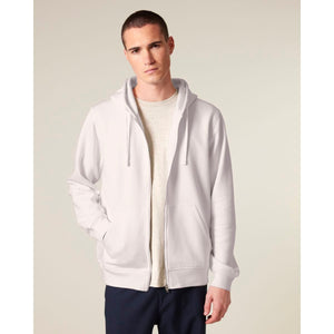 Felpa Con Cappuccio E Zip Unisex Mixer vintage white / XXS - personalizzabile con logo