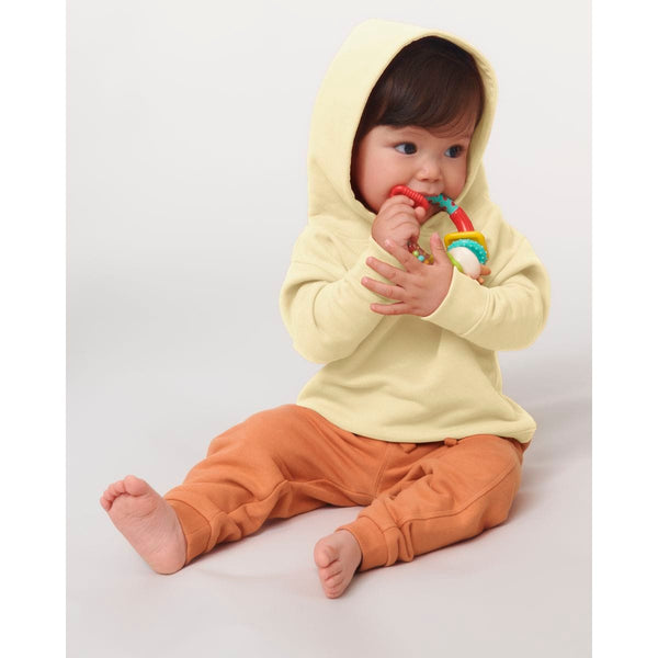 Felpa Con Cappuccio Neonato Iconic Baby Cruiser giallo / 24-36 m/92-98cm - personalizzabile con logo