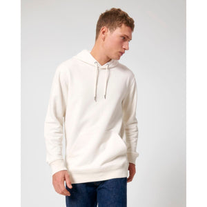 Felpa Con Cappuccio Unisex Al Tocco Secco In Cotone Riciclato Re Cruiser bianco / XXS - personalizzabile con logo