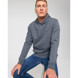 Felpa Con Cappuccio Unisex Al Tocco Secco In Cotone Riciclato Re Cruiser blu navy / XXS - personalizzabile con logo