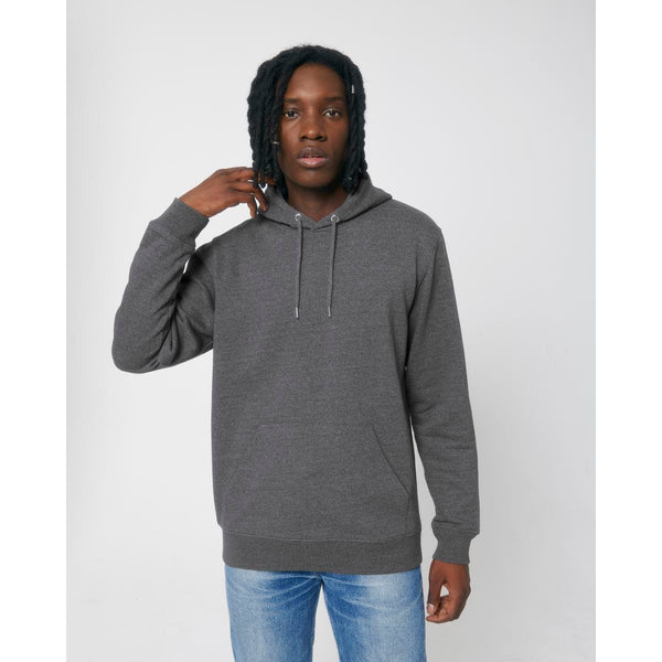 Felpa Con Cappuccio Unisex Al Tocco Secco In Cotone Riciclato Re Cruiser nero / XXS - personalizzabile con logo