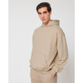 Felpa Con Cappuccio Unisex Boxy Al Tocco Secco Cooper Dry beige / XS - personalizzabile con logo
