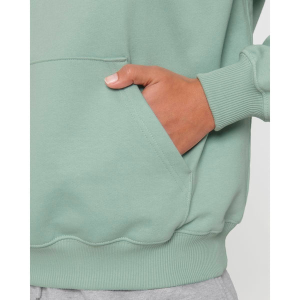 Felpa Con Cappuccio Unisex Boxy Al Tocco Secco Cooper Dry - personalizzabile con logo