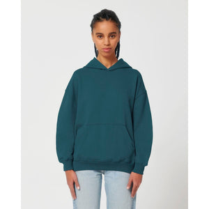 Felpa Con Cappuccio Unisex Boxy Al Tocco Secco Cooper Dry - personalizzabile con logo