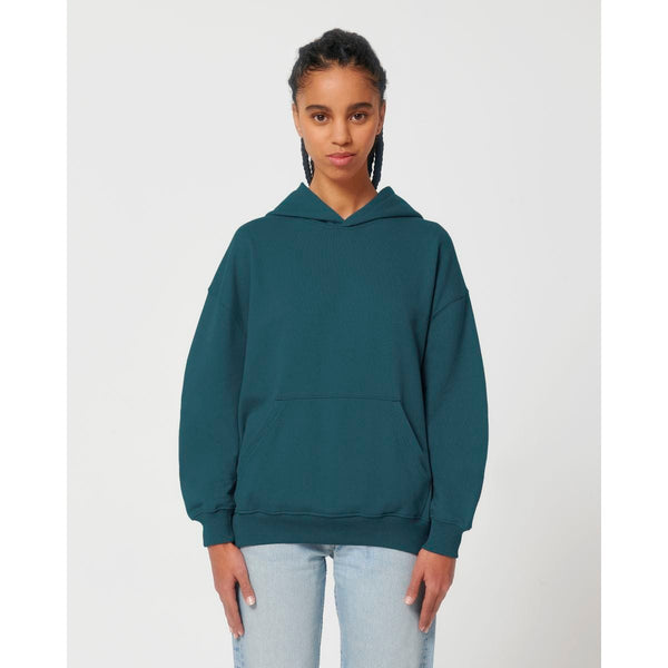 Felpa Con Cappuccio Unisex Boxy Al Tocco Secco Cooper Dry - personalizzabile con logo