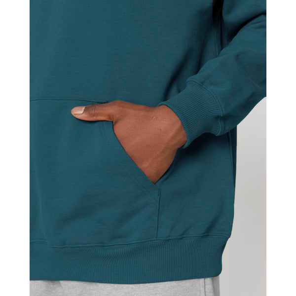 Felpa Con Cappuccio Unisex Boxy Al Tocco Secco Cooper Dry - personalizzabile con logo