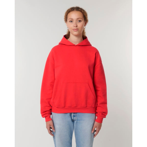 Felpa Con Cappuccio Unisex Boxy Al Tocco Secco Cooper Dry - personalizzabile con logo