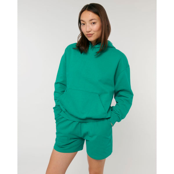 Felpa Con Cappuccio Unisex Boxy Al Tocco Secco Cooper Dry - personalizzabile con logo