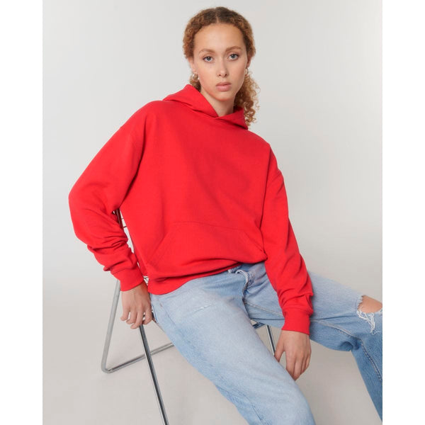 Felpa Con Cappuccio Unisex Boxy Al Tocco Secco Cooper Dry - personalizzabile con logo