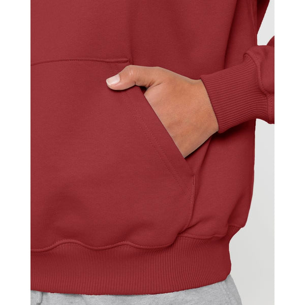 Felpa Con Cappuccio Unisex Boxy Al Tocco Secco Cooper Dry - personalizzabile con logo