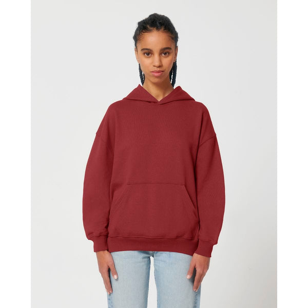 Felpa Con Cappuccio Unisex Boxy Al Tocco Secco Cooper Dry - personalizzabile con logo