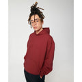 Felpa Con Cappuccio Unisex Boxy Al Tocco Secco Cooper Dry red earth / XS - personalizzabile con logo