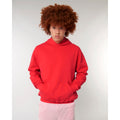 Felpa Con Cappuccio Unisex Boxy Al Tocco Secco Cooper Dry rosso / XS - personalizzabile con logo