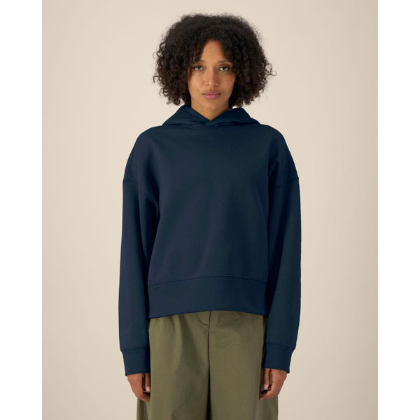 Felpa Con Cappuccio Unisex Boxy In Cotone Riciclato Voicer - personalizzabile con logo