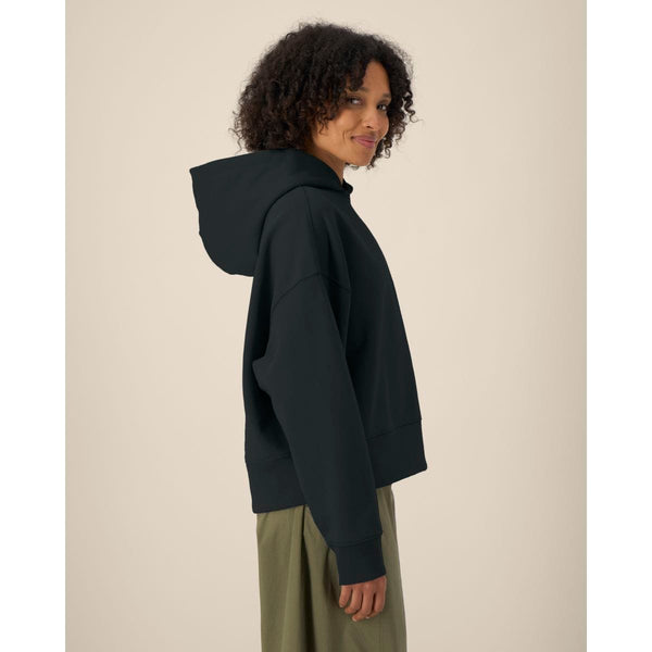 Felpa Con Cappuccio Unisex Boxy In Cotone Riciclato Voicer - personalizzabile con logo