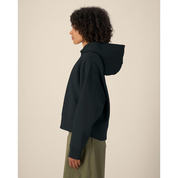 Felpa Con Cappuccio Unisex Boxy In Cotone Riciclato Voicer - personalizzabile con logo