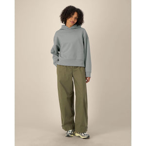 Felpa Con Cappuccio Unisex Boxy In Cotone Riciclato Voicer - personalizzabile con logo