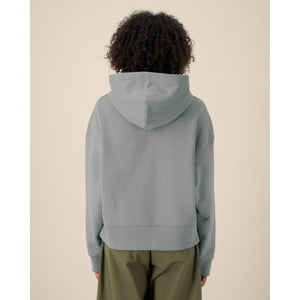 Felpa Con Cappuccio Unisex Boxy In Cotone Riciclato Voicer - personalizzabile con logo
